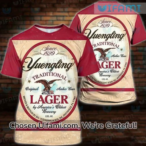 Yuengling Tee Shirts 3D Novelty Yuengling Gift