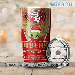 49ers Coffee Tumbler Spectacular Baby Yoda Gifts For 49ers Fans Latest Model