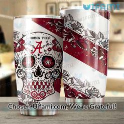 Alabama Tumbler Cup Rare Sugar Skull Alabama Crimson Tide Gift Best selling