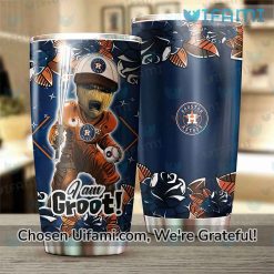 Astros Coffee Tumbler Last Minute Baby Groot Gifts For Houston Astros Fans