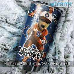 Astros Coffee Tumbler Last Minute Baby Groot Gifts For Houston Astros Fans