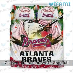 Atlanta Braves Bedding Full Surprising Christmas Braves Gift