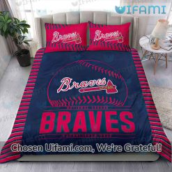 Atlanta Braves Sheet Set Alluring Braves Gift Latest Model