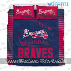 Atlanta Braves Sheet Set Alluring Braves Gift Trendy