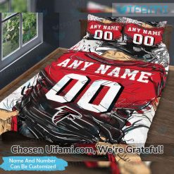 Atlanta Falcons Queen Size Bedding Set Personalized Atlanta Falcons Gift Best selling
