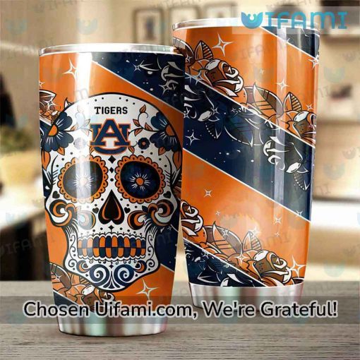 Auburn Tumbler Best-selling Sugar Skull Auburn Tigers Gift