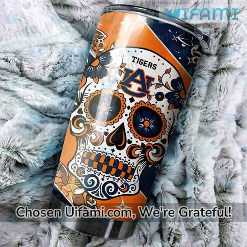 Auburn Tumbler Best-selling Sugar Skull Auburn Tigers Gift