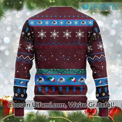 Avalanche Christmas Sweater Exclusive Grinch Colorado Avalanche Gift