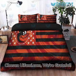 Baltimore Orioles Bed Sheets Spirited USA Flag Orioles Gift Ideas Exclusive