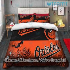 Baltimore Orioles Bedding Set Cheerful Orioles Gift Latest Model
