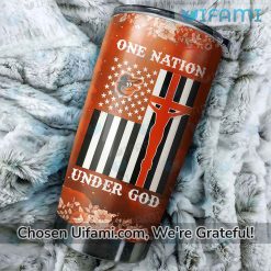 Baltimore Orioles Tumbler Fascinating USA Flag Under God Orioles Gift Exclusive