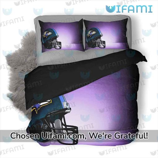 Baltimore Ravens Twin Sheets Cheerful Ravens Gift