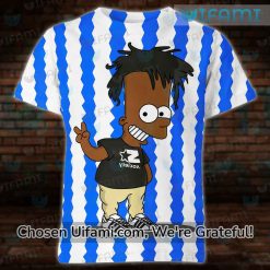 Bart Blue Shirt 3D Jaw-dropping Bart Simpson Gift