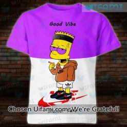 Bart Shirt 3D Special Nike Bart Simpson Gift