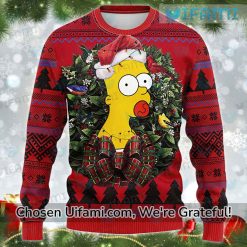 Bart Simpson Christmas Sweater Cheerful Simpsons Gifts For Him