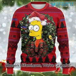 Bart Simpson Ugly Christmas Sweater Superior Gifts For Simpsons Fans