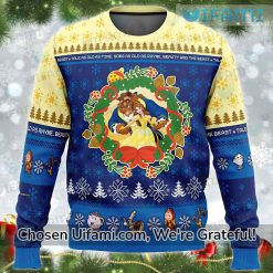 Beauty And The Beast Christmas Sweater Wonderful Gift