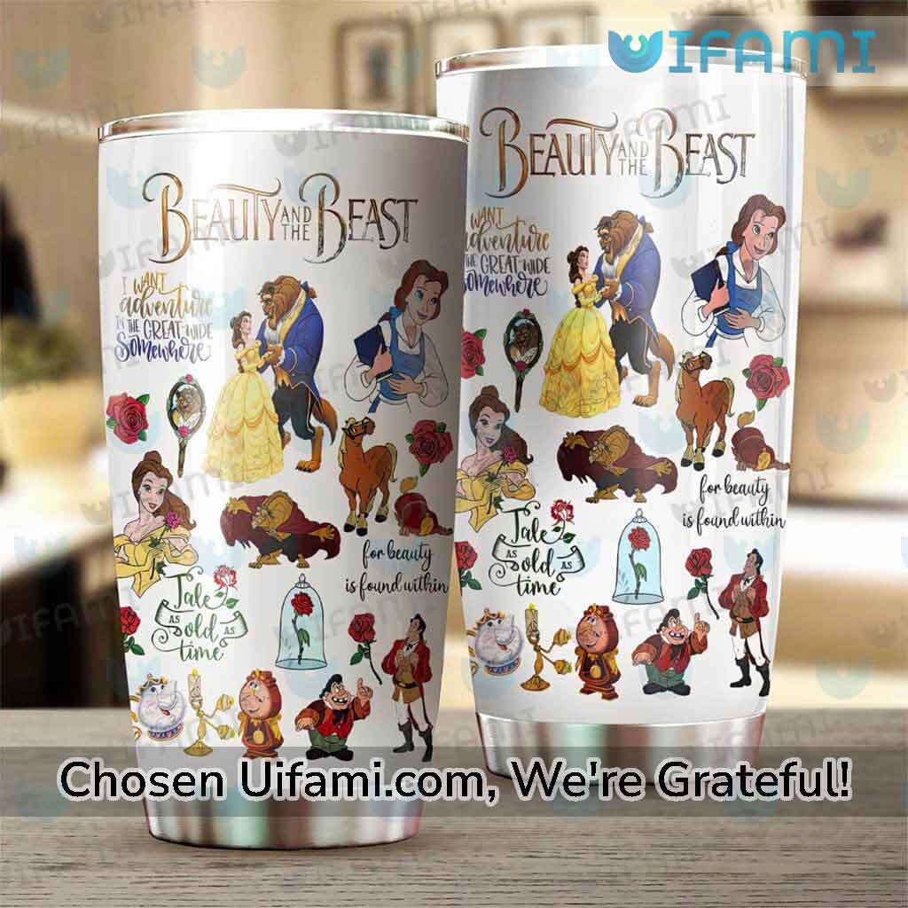 Disney Beauty And The Beast Tumbler Impressive Gift - Personalized