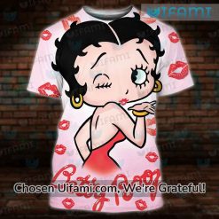 Betty Boop Graphic Tee 3D Tempting Gift