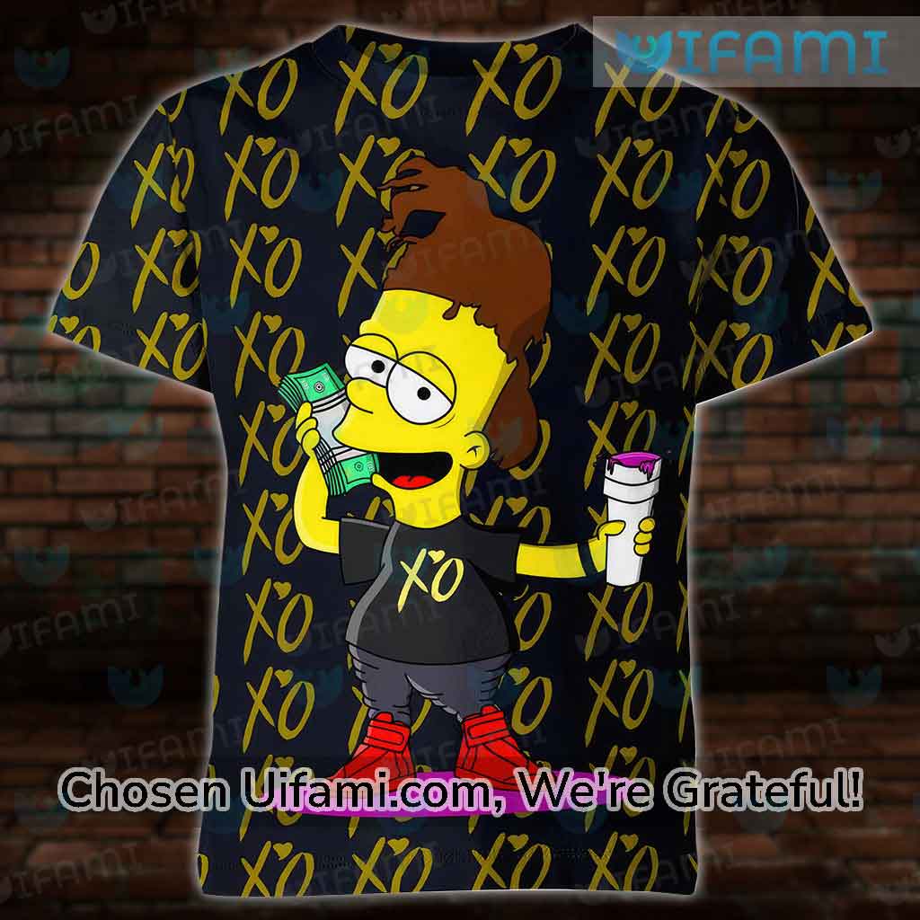 Black Bart Simpson T-Shirt 3D Useful Gift