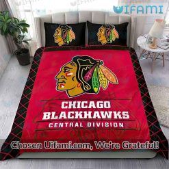 Blackhawks Bedding Set Central Division Unique Chicago Blackhawks Gifts High quality