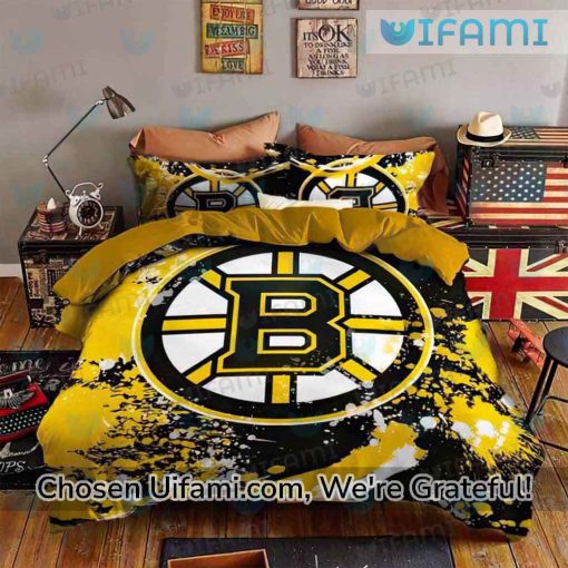 Boston Bruins Bedding Set Jaw-dropping Boston Bruins Father’s Day Gift