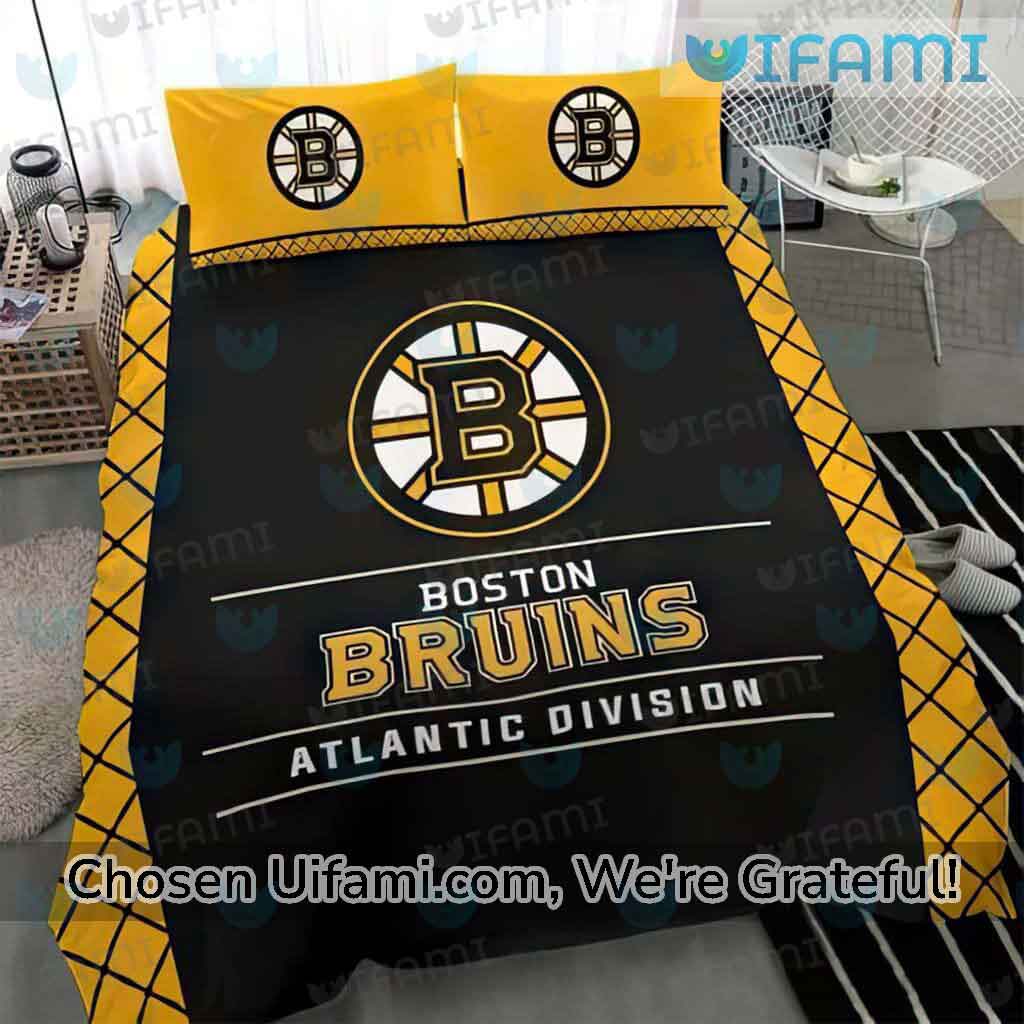 NHL Boston Bruins Bedding Set Hockey Bed Twin 