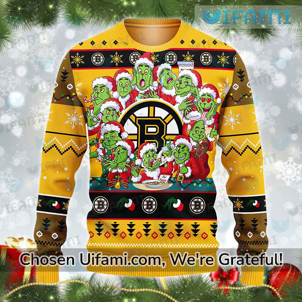 Minnesota Wild Grinch & Scooby-Doo Ugly Sweater Gift For Christmas