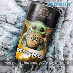 Boston Bruins Stainless Steel Tumbler Spectacular Baby Yoda Bruins Gift Exclusive