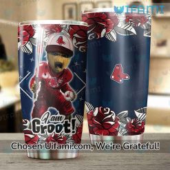 Boston Red Sox Tumbler Beautiful Baby Groot Gifts For Red Sox Fans