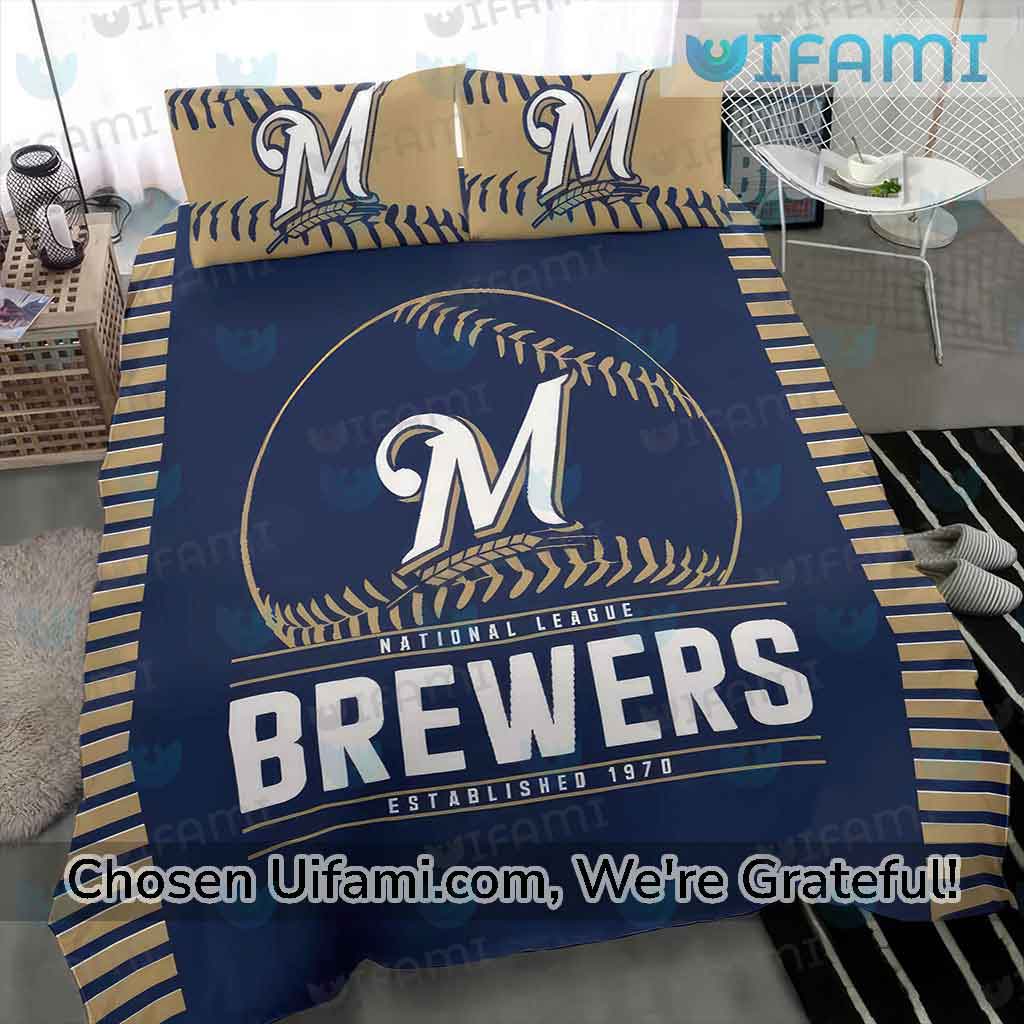 Brewers Bedding Set Useful Milwaukee Brewers Gift Ideas