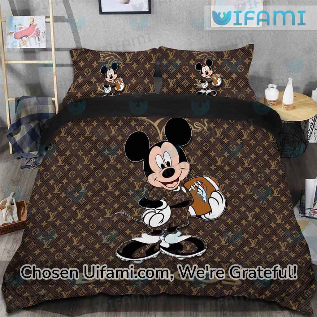 Broncos Bed Set Unique Mickey Louis Vuitton Denver Broncos Christmas Gift -  Personalized Gifts: Family, Sports, Occasions, Trending