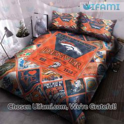 Broncos Bed Sheets Novelty Denver Broncos Father’s Day Gift