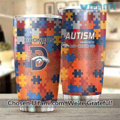 Broncos Coffee Tumbler Selected Autism Denver Broncos Gifts For Him