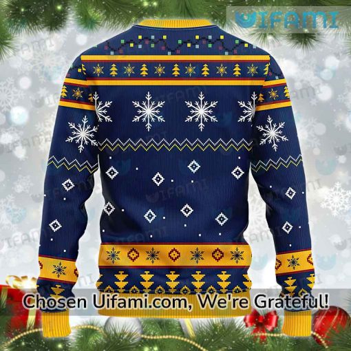 Buffalo Sabres Ugly Christmas Sweater Selected Grinch Gift