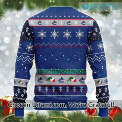 Canucks Ugly Christmas Sweater Jaw-dropping Grinch Vancouver Canucks Gift