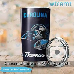 Carolina Panthers Coffee Tumbler Custom Wondrous Panthers Gift Latest Model