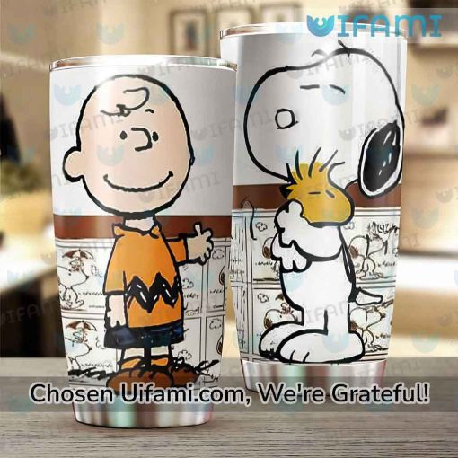 Charlie Brown Insulated Tumbler Gorgeous Snoopy Woodstock Gift