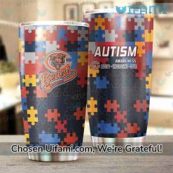 Chicago Bears Coffee Tumbler Special Autism Bears Gift Best selling