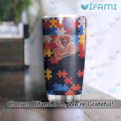Chicago Bears Coffee Tumbler Special Autism Bears Gift Exclusive
