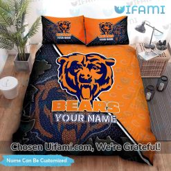 Chicago Bears King Size Bed Set Personalized Superior Chicago Bears Gift