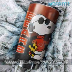 Chicago Bears Tumbler With Straw Useful Snoopy Woodstock Bears Gift Exclusive