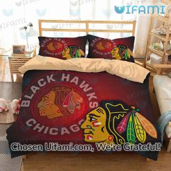 Chicago Blackhawks Bedding Set Eye-opening Blackhawks Gift Ideas