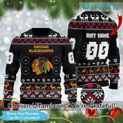 Chicago Blackhawks Ugly Sweater Custom Stunning Gift