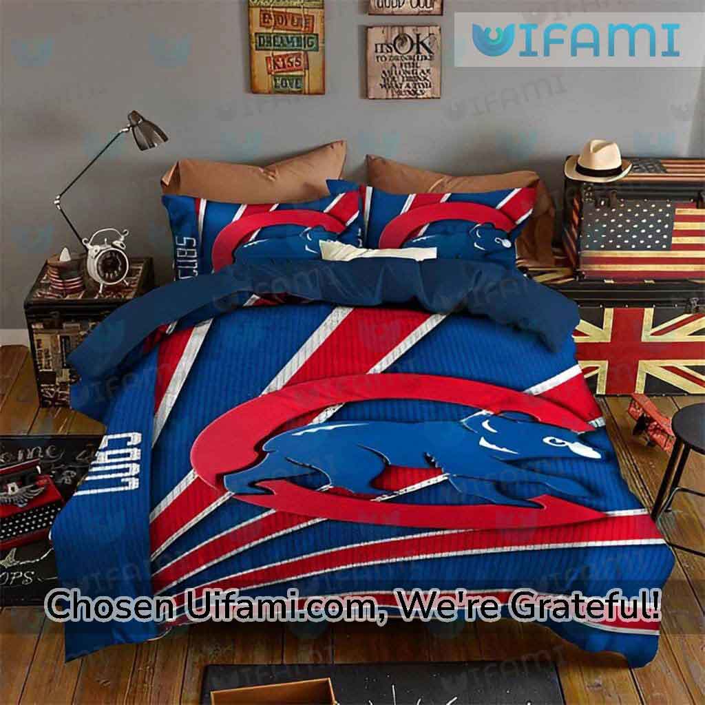 Chicago Cubs Queen Bed Set Amazing Cubs Gift