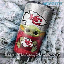 Chiefs Tumbler Cup Irresistible Baby Yoda Kansas City Chiefs Gifts For Him