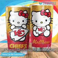 Chiefs Tumbler Custom Surprise Hello Kitty Kansas City Chiefs Gifts For Her