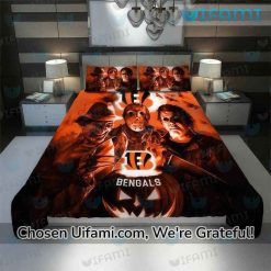 Cincinnati Bengals Bedding Set Jason Voorhees Michael Myers Freddy Krueger Gift Latest Model