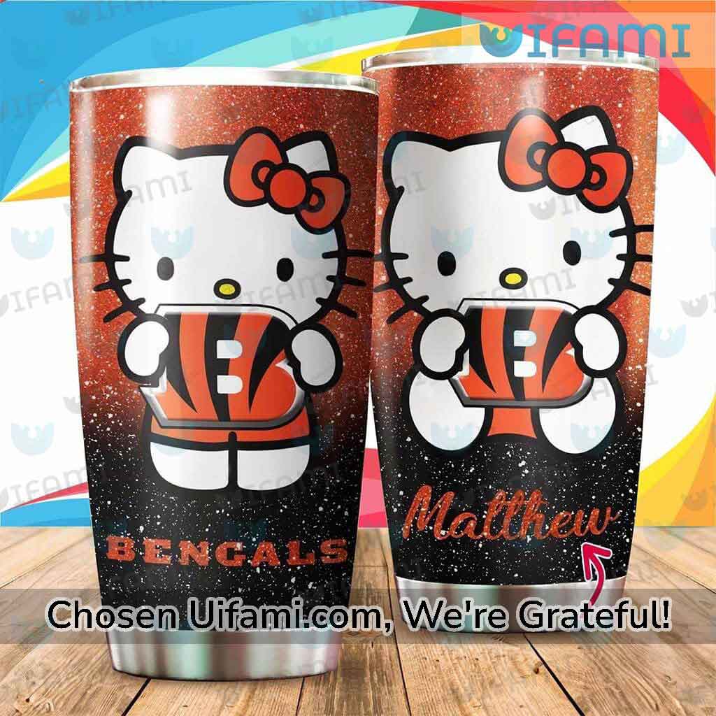 Cincinnati Bengals Stainless Steel Tumbler Unique Hello Kitty Bengals Gift  Ideas - Personalized Gifts: Family, Sports, Occasions, Trending