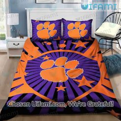 Clemson Tigers Bed Sheets Brilliant Clemson Gift